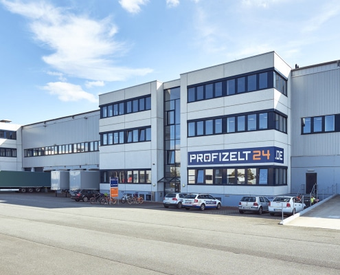 Profizelt24 Logistikzentrum