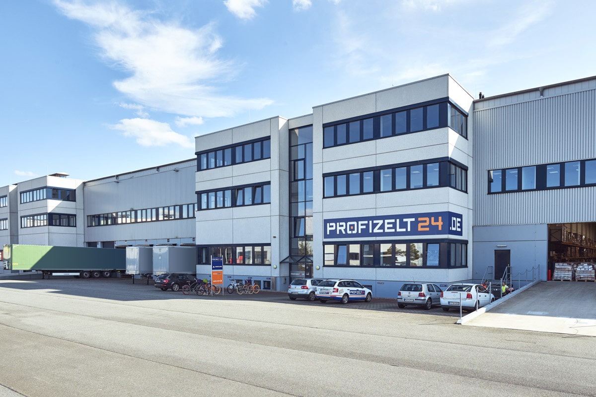 Profizelt24 Logistikzentrum